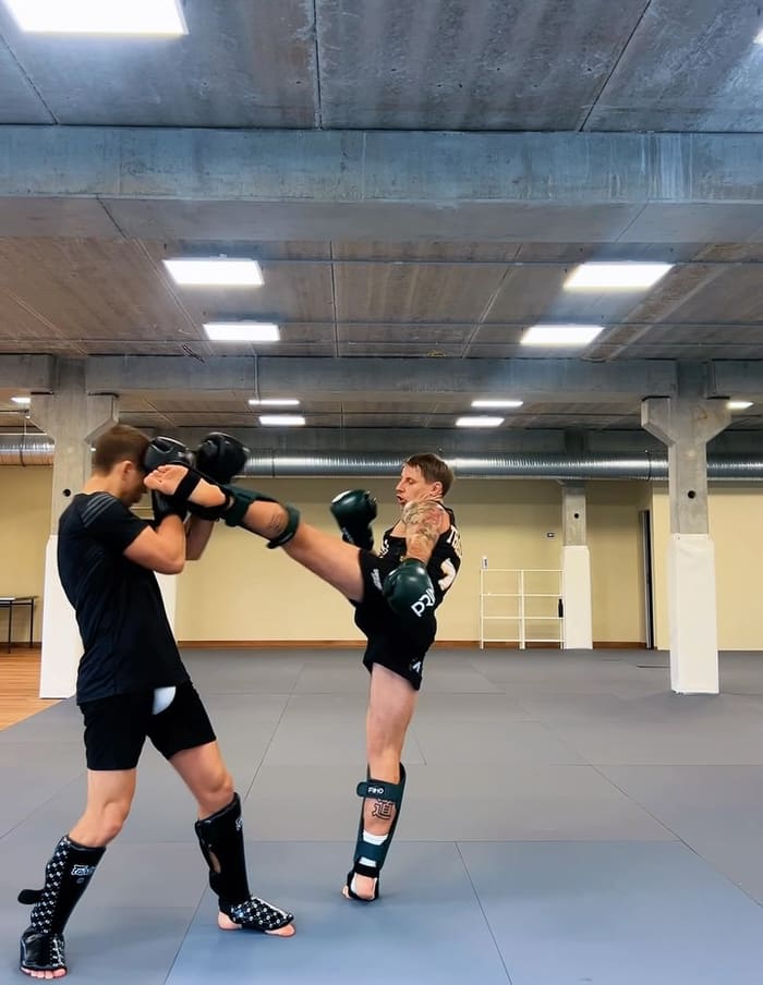 Muay thai treniruotė suaugusiems Kaune